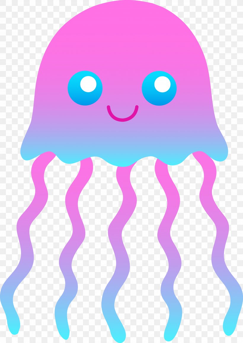 Blue Jellyfish Free Content Clip Art, PNG, 5204x7364px, Jellyfish, Blue Jellyfish, Cartoon, Cephalopod, Computer Download Free