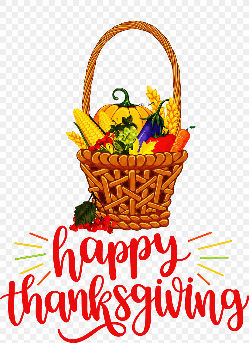 Happy Thanksgiving Thanksgiving Day Thanksgiving, PNG, 2178x3000px, Happy Thanksgiving, Basket, Commodity, Flower, Flowerpot Download Free