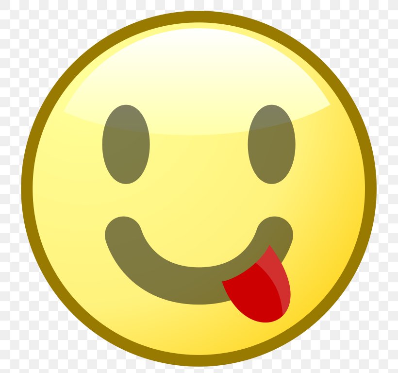 Smiley Emoticon Tongue Clip Art, PNG, 768x768px, Smiley, Emoticon, Free Content, Happiness, Nuvola Download Free