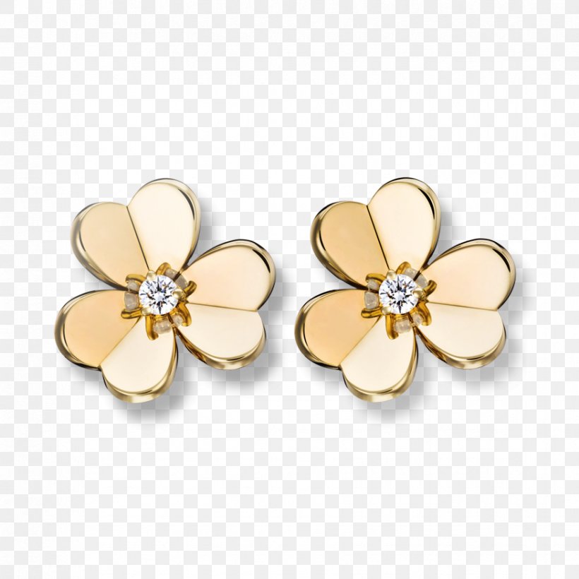 Earring Van Cleef & Arpels Diamond Gold Jewellery, PNG, 875x875px, Earring, Body Jewelry, Cartier, Chaumet, Colored Gold Download Free