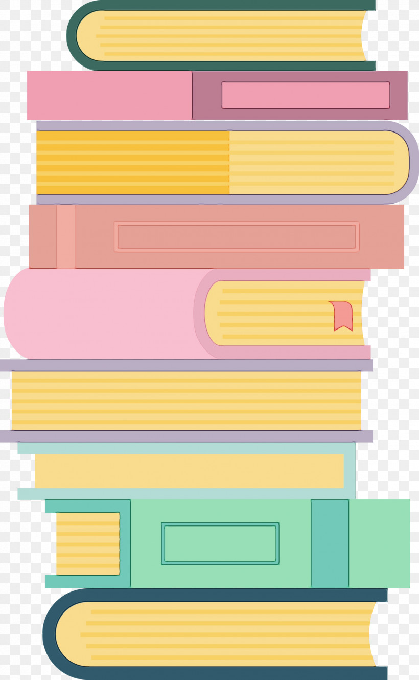 Paper Yellow Line Meter Geometry, PNG, 1851x3000px, Stack Of Books, Books, Geometry, Line, Mathematics Download Free