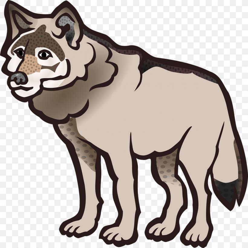 Gray Wolf Clip Art, PNG, 1280x1279px, Gray Wolf, Animal Figure, Artwork, Big Cats, Black And White Download Free