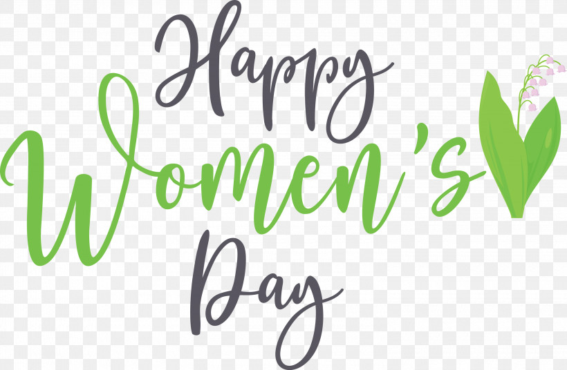 Happy Womens Day International Womens Day Womens Day, PNG, 3000x1962px, Happy Womens Day, Flower, Geometry, Green, International Womens Day Download Free