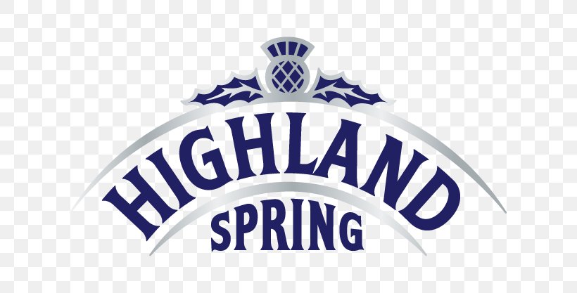 Logo Brand Highland Spring Trademark Product, PNG, 625x417px, Logo, Brand, Cobalt, Cobalt Blue, Label Download Free