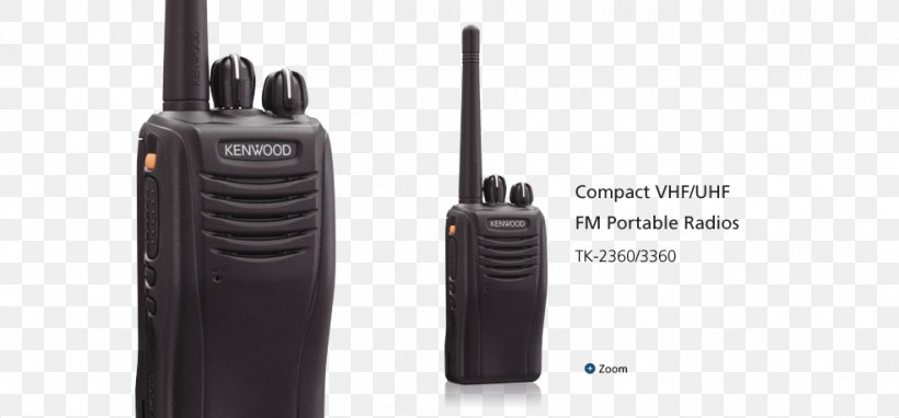 Walkie-talkie Kenwood Corporation Transceiver Land Mobile Radio System, PNG, 985x460px, Walkietalkie, China, Communication Accessory, Communication Device, Electronic Device Download Free