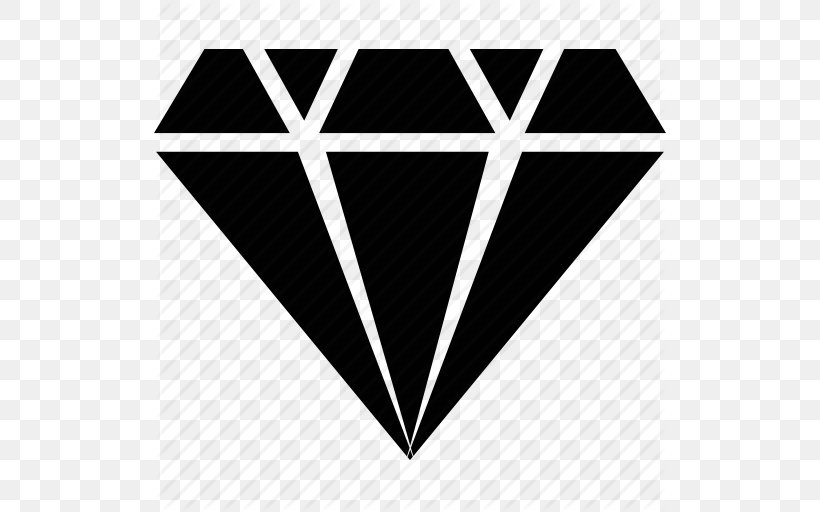 Diamond Stock Photography Clip Art, PNG, 512x512px, Diamond, Black, Black And White, Brand, Drawing Download Free