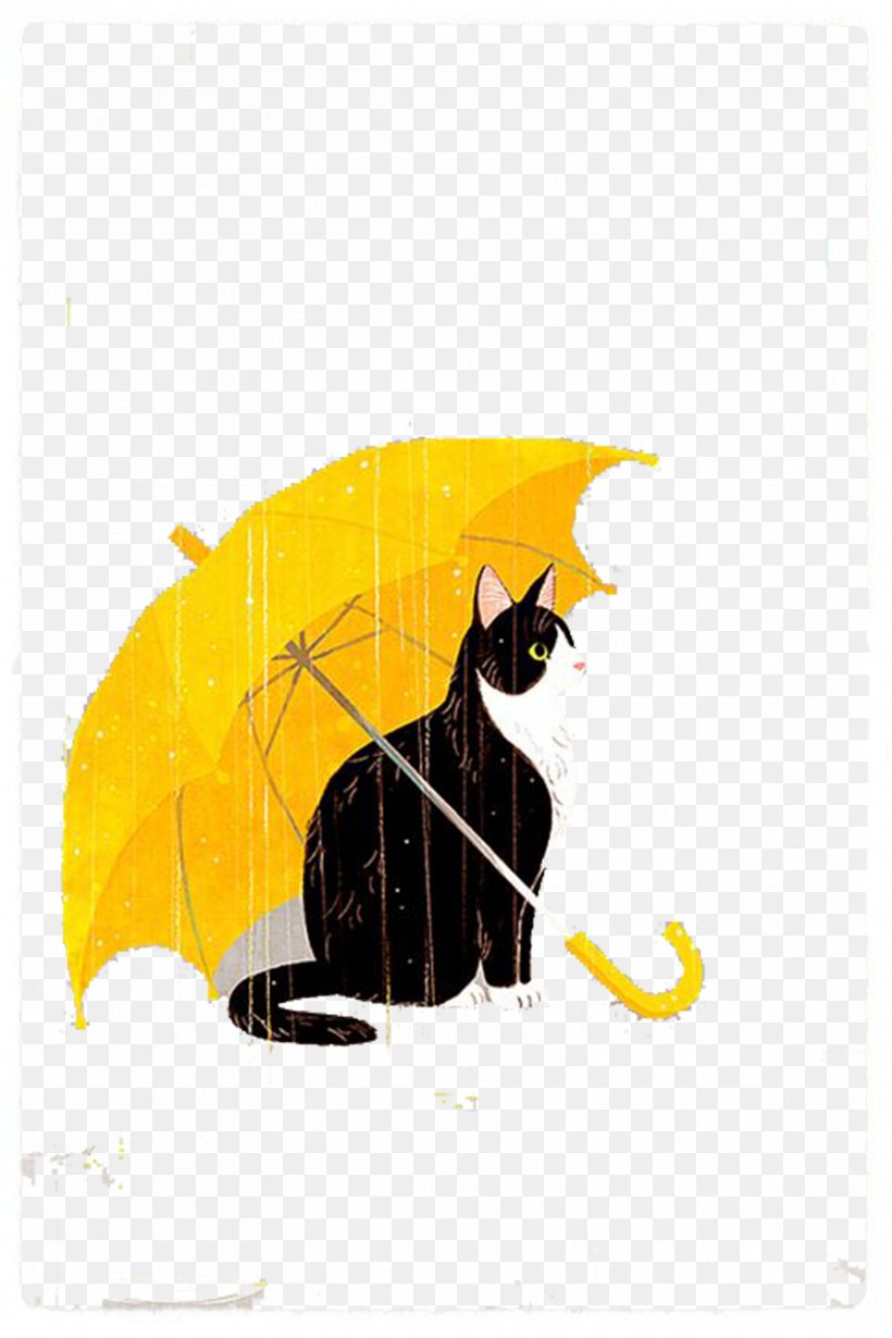Find Cats Umbrella Rain, PNG, 3333x5000px, Cat, Art, Carnivoran, Cat Like Mammal, Color Download Free
