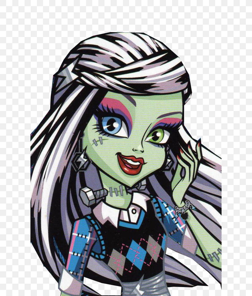 Frankie Stein Monster High Frightful Fashion Monster High Basic Doll Frankie, PNG, 622x960px, Frankie Stein, Art, Cartoon, Costume, Doll Download Free