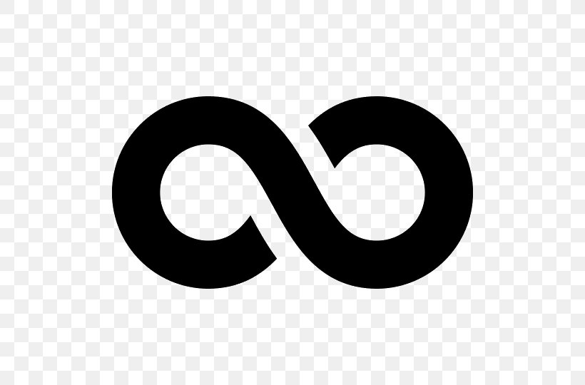 Infinity Symbol Logo, PNG, 540x540px, Infinity Symbol, Black And White, Brand, Infinity, Logo Download Free
