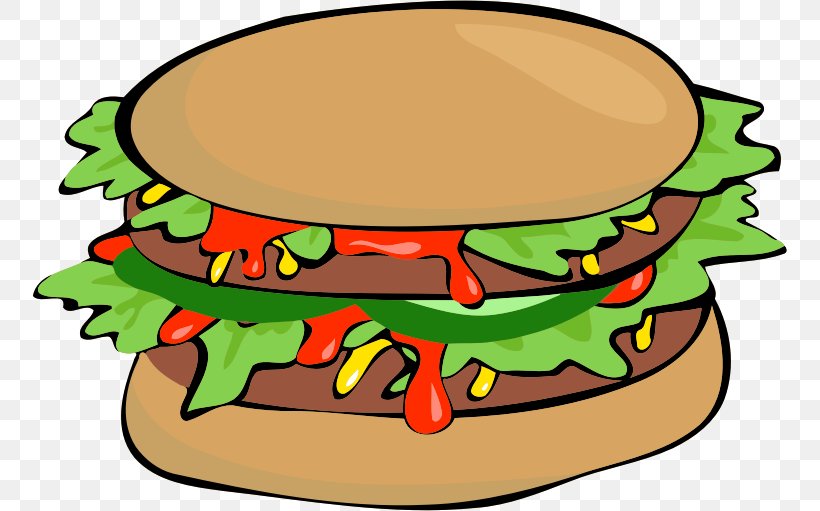 Junk Food Hamburger Fast Food Clip Art, PNG, 755x511px, Junk Food, Artwork, Cheeseburger, Fast Food, Food Download Free