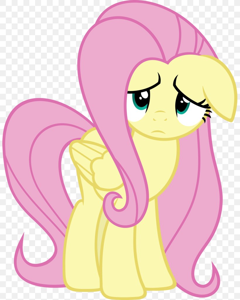 My Little Pony: Friendship Is Magic Fluttershy Fake It Til You Make It Horse, PNG, 803x1024px, Watercolor, Cartoon, Flower, Frame, Heart Download Free