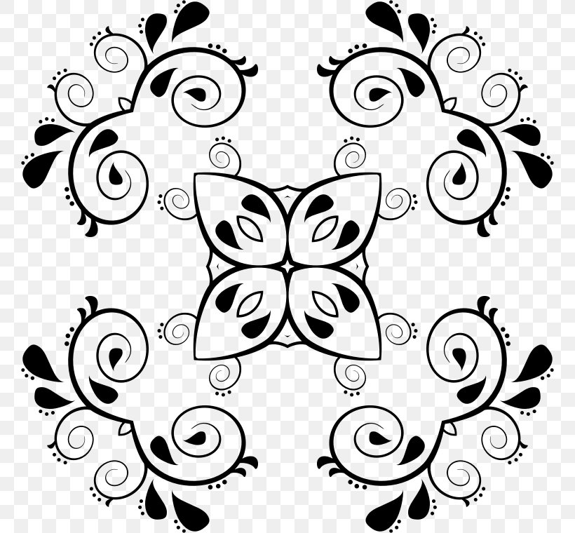 Paisley Drawing Clip Art, PNG, 760x760px, Paisley, Art, Black, Black And White, Decorative Borders Download Free
