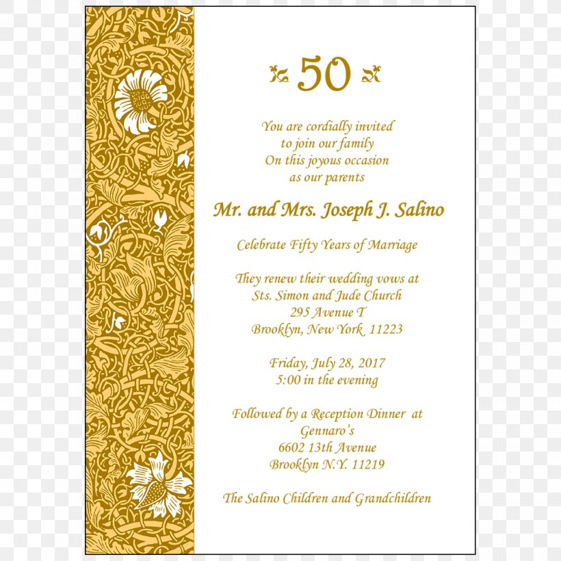 Wedding Invitation Wedding Anniversary Party, PNG, 1660x1660px, Wedding Invitation, Advanced Placement, Anniversary, Envelope, Gold Download Free