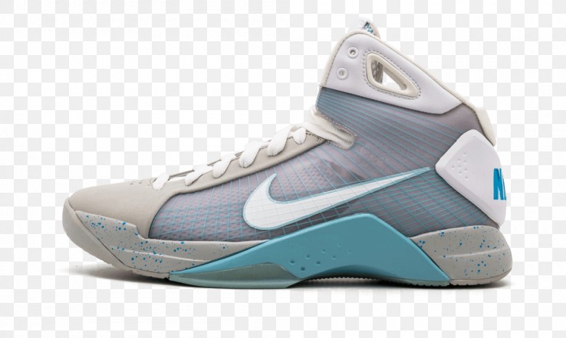 Nike Mag Marty McFly Sneakers Back To The Future, PNG, 1000x600px, Nike Mag, Air Jordan, Aqua, Athletic Shoe, Azure Download Free