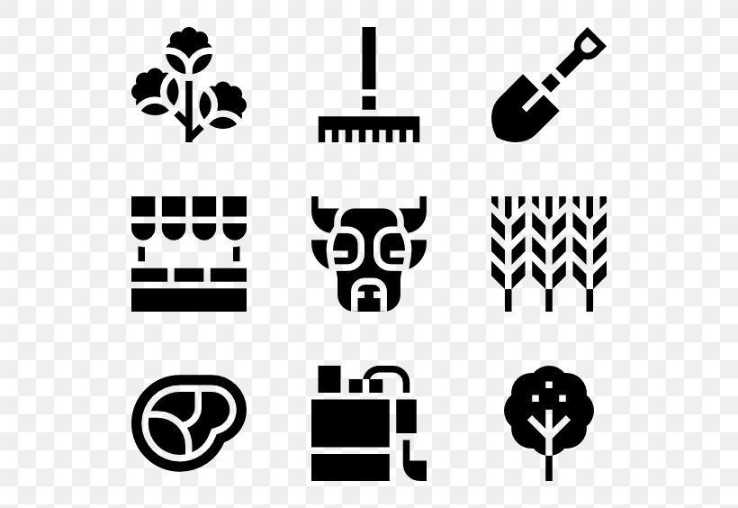 Black And White Brand Symbol, PNG, 600x564px, Logo, Agriculture, Black, Black And White, Brand Download Free