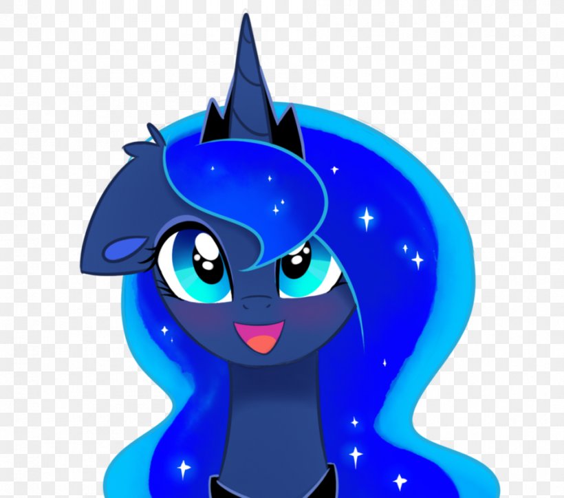 Princess Luna Moon Pony Winged Unicorn DeviantArt, PNG, 951x840px, Princess Luna, Blue, Cartoon, Character, Cobalt Blue Download Free