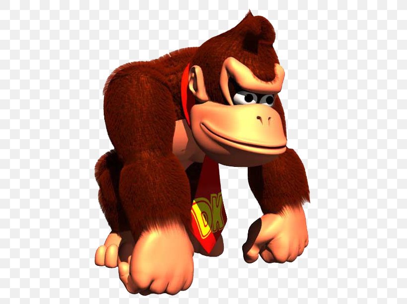 Donkey Kong Country 2: Diddy's Kong Quest Donkey Kong 64 Super Nintendo Entertainment System, PNG, 493x612px, Donkey Kong Country, Bear, Carnivoran, Chunky Kong, Diddy Kong Download Free