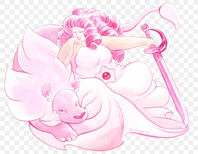 Garnet Pearl Rose Quartz Steven Universe, PNG, 1000x776px, Watercolor, Cartoon, Flower, Frame, Heart Download Free