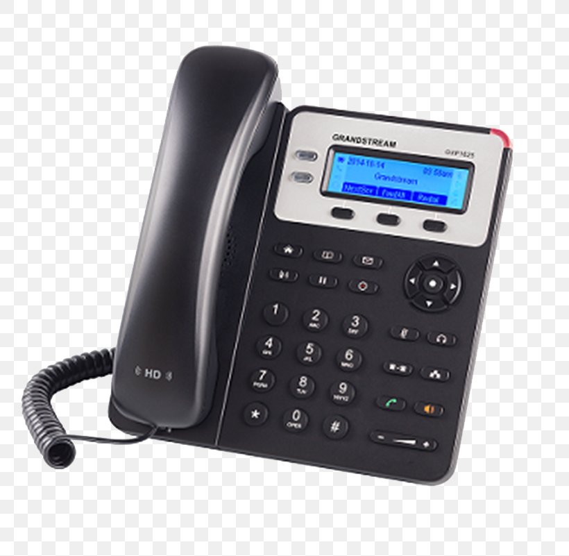Grandstream Networks Grandstream GXP1610 Voice Over IP VoIP Phone Grandstream GXP2130, PNG, 801x801px, Grandstream Networks, Answering Machine, Caller Id, Communication Device, Corded Phone Download Free