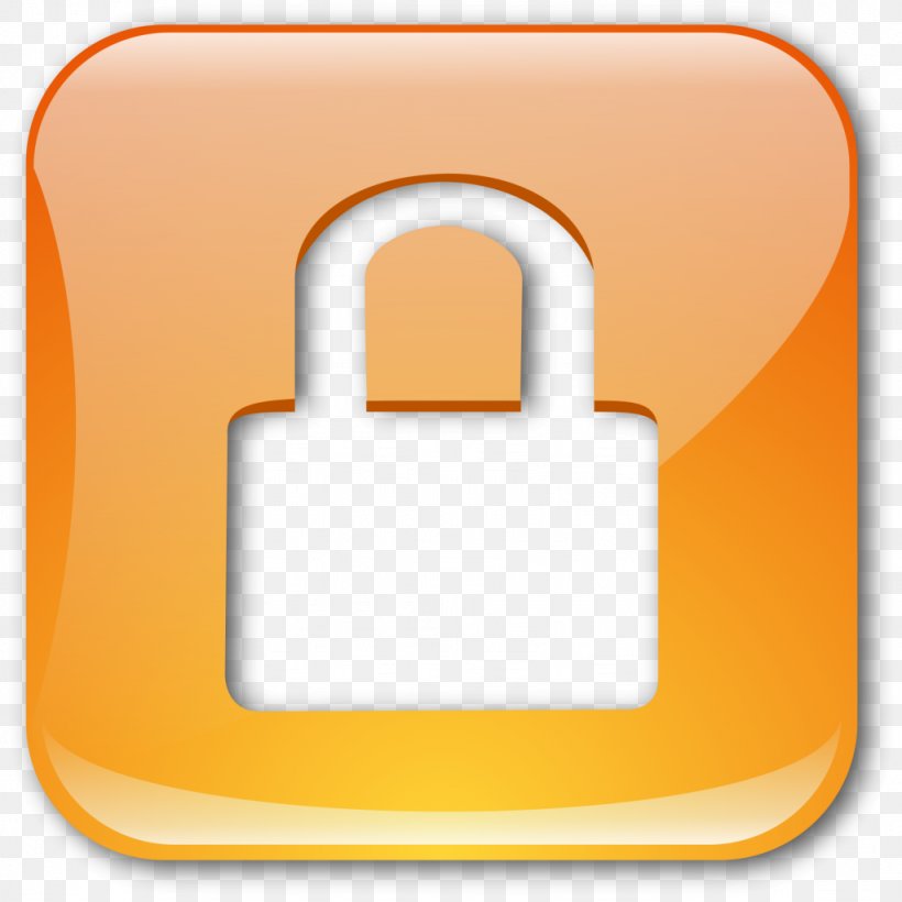 Padlock, PNG, 1024x1024px, Lock, Brand, Lock Screen, Orange, Padlock Download Free