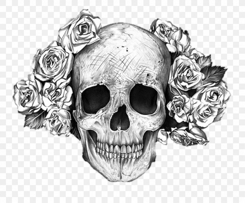 Human Skull Symbolism Rose Bone Skull Art, PNG, 900x747px, Skull, Art, Black And White, Body Jewelry, Bone Download Free
