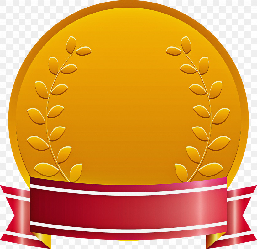 Award Badge Blank Award Badge Blank Badge, PNG, 3000x2904px, Award Badge, Blank Award Badge, Blank Badge, Egg, Yellow Download Free