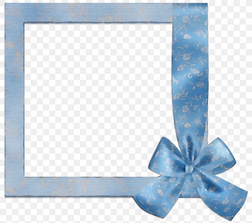 Background Blue Ribbon, PNG, 1150x1019px, Watercolor, Aqua, Blue, Paint, Picture Frame Download Free