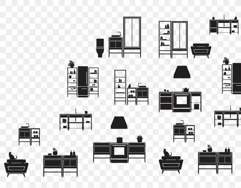 Graphic Design Furniture Product Design, PNG, 4692x3668px, Furniture, Architecture, Black M, Blackandwhite, Brand Download Free