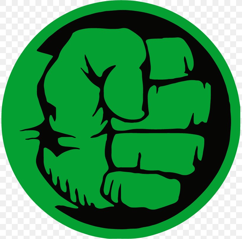 Hulk Logo Superhero Decal, PNG, 811x811px, Hulk, Artwork, Black And White, Decal, Fictional Character Download Free