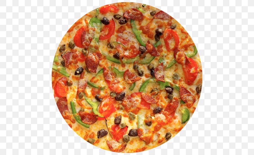 California-style Pizza Mapo Doufu Parmigiana Spice, PNG, 500x500px, Californiastyle Pizza, American Food, California Style Pizza, Cuisine, Dish Download Free