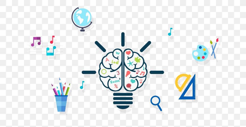 Logo Creativity Brain Idea, PNG, 675x424px, Logo, Area, Art, Brain, Brand Download Free