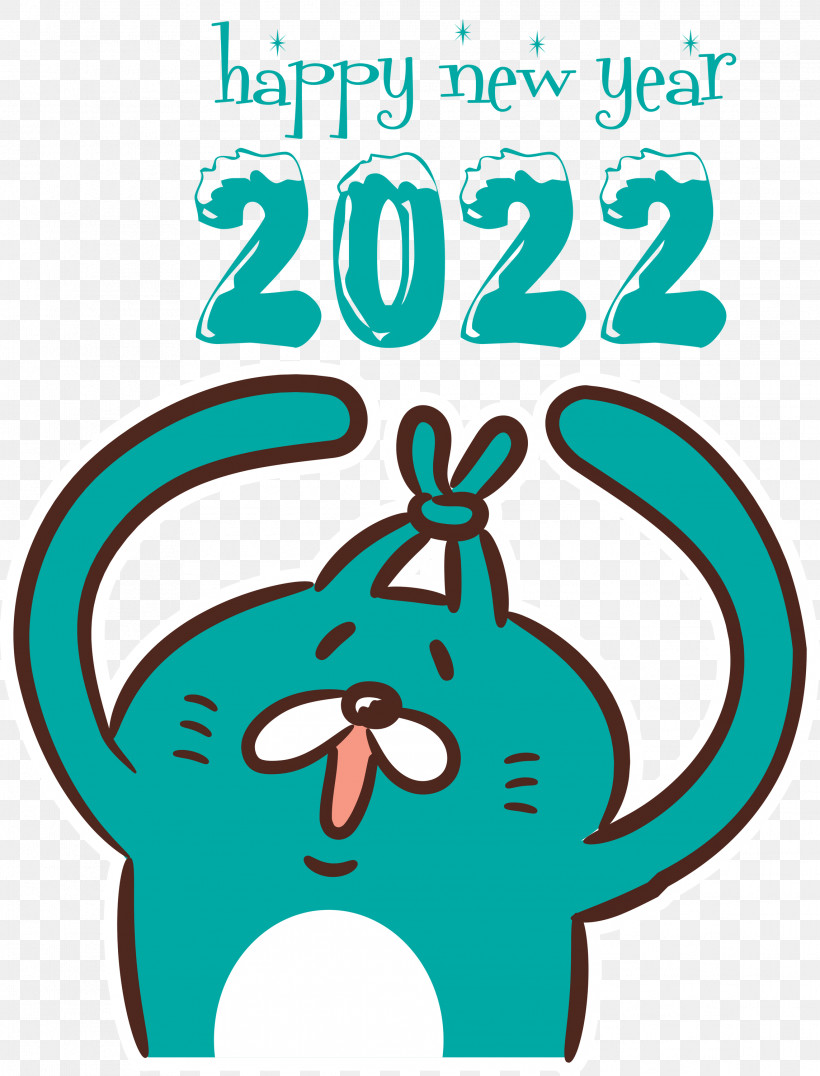 2022 Happy New Year 2022 New Year Happy New Year, PNG, 2286x3000px, Happy New Year, Animal Figurine, Cartoon, Geometry, Green Download Free