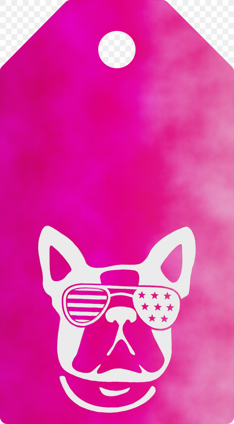 Cartoon Pink M Font, PNG, 1655x3000px, Dog Tag, Cartoon, Paint, Pink M, Watercolor Download Free