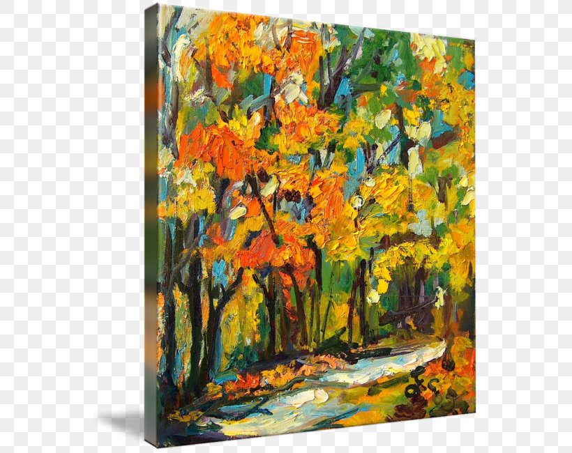Painting Art Tree Gallery Wrap, PNG, 559x650px, Painting, Acrylic Paint, Art, Artwork, Autumn Download Free
