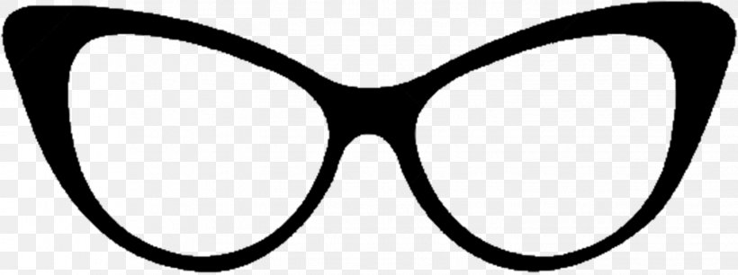 Cat Eye Glasses Cat Eye Glasses Goggles Clip Art, PNG, 1447x540px, Glasses, Black And White, Cat, Cat Eye Glasses, Drawing Download Free