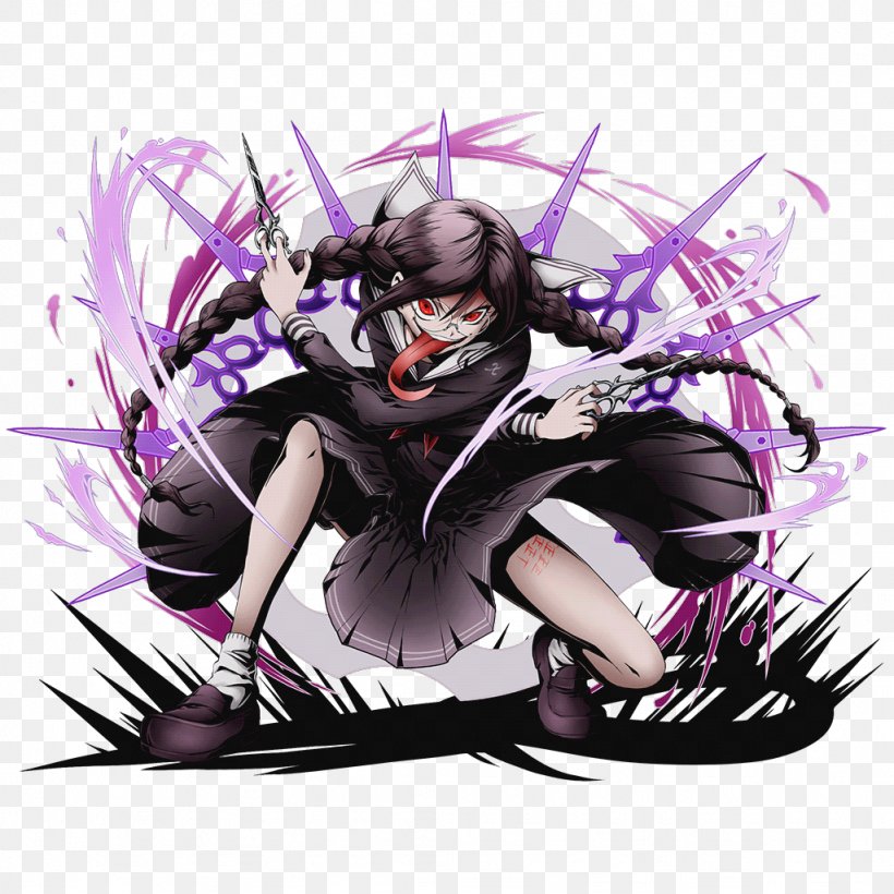 Divine Gate Homicide Danganronpa Serial Killer Nine Familial Exterminations, PNG, 1024x1024px, Watercolor, Cartoon, Flower, Frame, Heart Download Free