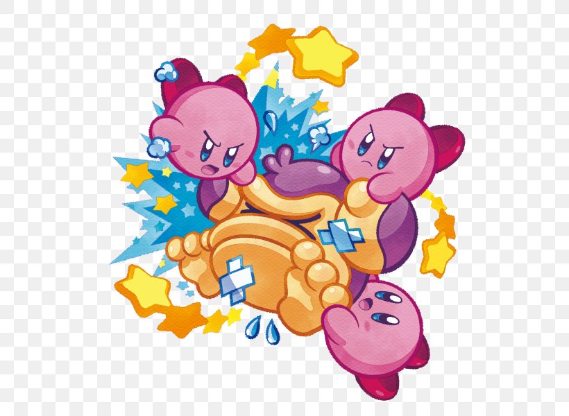 Kirby Mass Attack Kirby Super Star Ultra Kirby's Return To Dream Land Kirby: Squeak Squad King Dedede, PNG, 596x600px, Kirby Mass Attack, Animal Figure, Area, Art, Cartoon Download Free