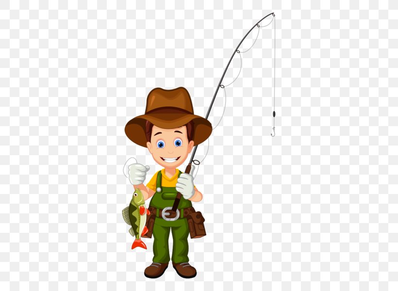 Vector Graphics Fisherman Fishing Rods Cartoon, PNG, 600x600px, Fisherman, Cartoon, Christmas Ornament, Fictional Character, Figurine Download Free