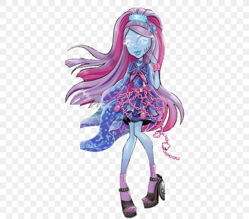 Ghoul Monster High Haunted Student Spirits Kiyomi Haunterly Doll, PNG, 400x720px, Watercolor, Cartoon, Flower, Frame, Heart Download Free