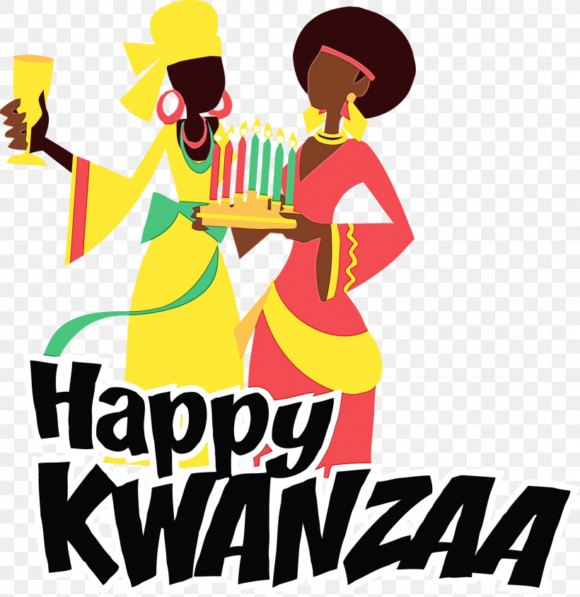 Logo Font Celebrating, PNG, 2912x3000px, Kwanzaa, Celebrating, Happy Kwanzaa, Logo, Paint Download Free