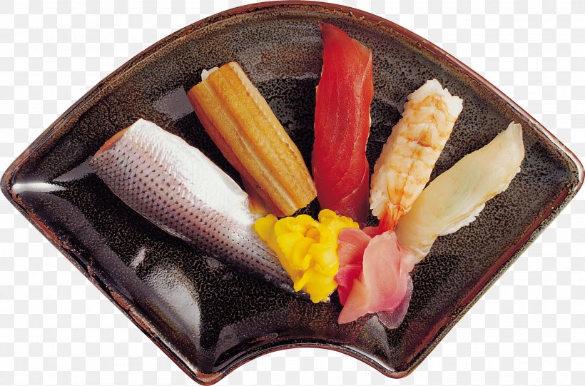 Sushi Sashimi Japanese Cuisine Makizushi, PNG, 2709x1789px, Sushi, Comfort Food, Cuisine, Depositfiles, Dish Download Free