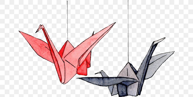 Thousand Origami Cranes Origami Paper Origami Paper, PNG, 664x412px, Crane, Art, Art Paper, Craft, Drawing Download Free