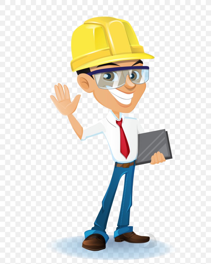 Cartoon Construction Worker Hard Hat Engineer Finger, PNG, 555x1024px, Cartoon, Construction Worker, Engineer, Fashion Accessory, Finger Download Free
