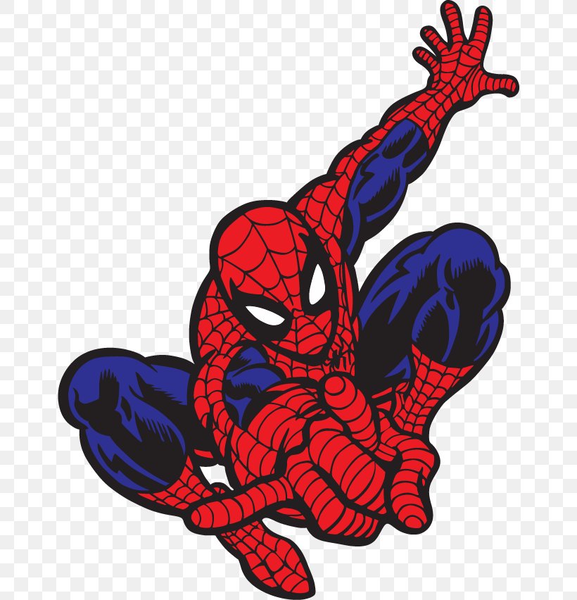 Spider-Man Wall Decal Bumper Sticker, PNG, 657x852px, Spiderman, Amazing Spiderman, Art, Bumper Sticker, Decal Download Free