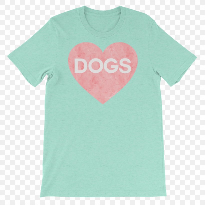 T-shirt Dog Crew Neck Clothing Bluza, PNG, 1000x1000px, Watercolor, Cartoon, Flower, Frame, Heart Download Free