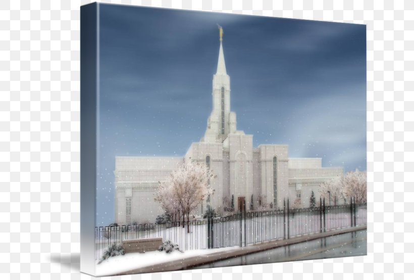 Bountiful Gallery Wrap Latter Day Saints Temple Place Of Worship, PNG, 650x554px, Bountiful, Art, Building, Canvas, Facade Download Free