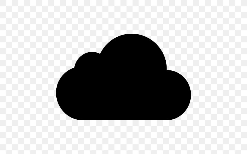 Cloud Computing, PNG, 512x512px, Cloud Computing, Black, Black And White, Cloud, Cloud Storage Download Free