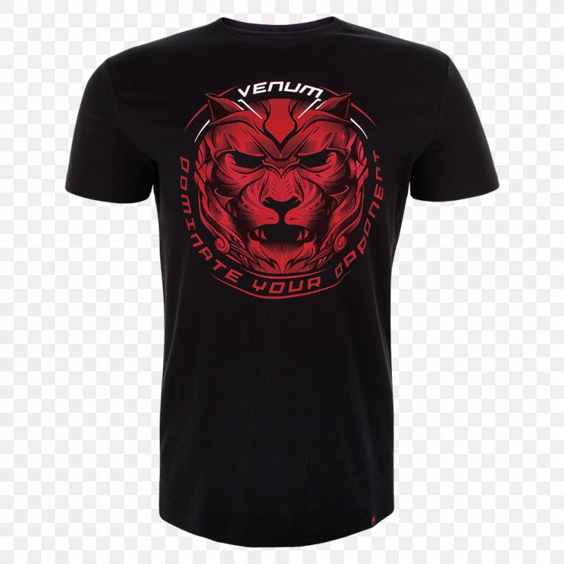 T-shirt Venum Boxing Clothing Rash Guard, PNG, 1000x1000px, Tshirt, Active Shirt, Boxing, Boxing Glove, Brand Download Free