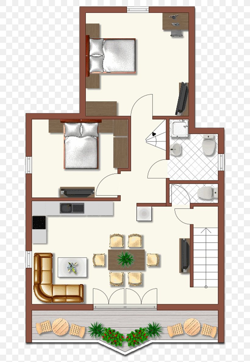 Appartement Kichelerhof Apartment Vacation Rental Appartement Zillertal, PNG, 689x1184px, Apartment, Area, Elevation, Fee, Floor Plan Download Free