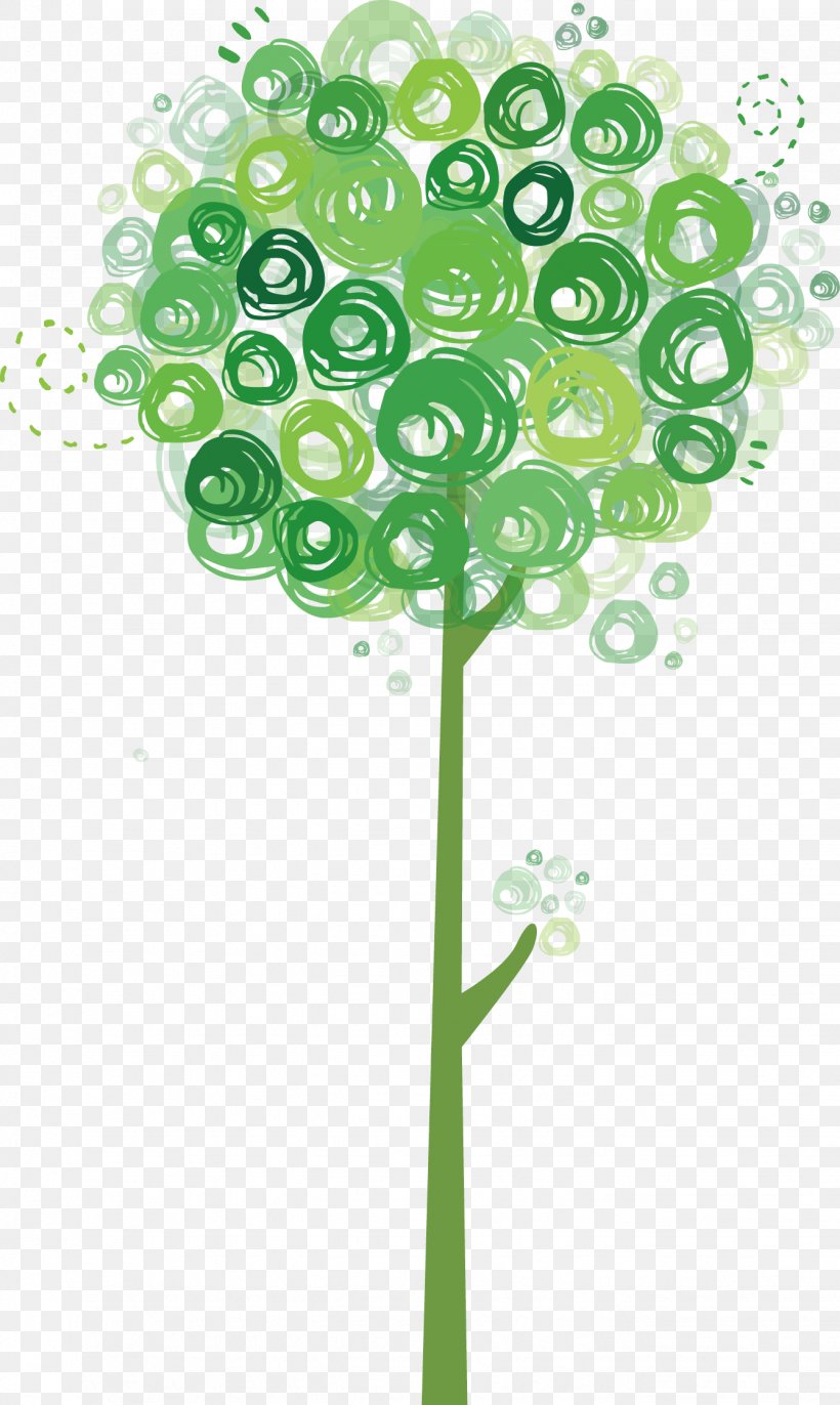 Cute Green Cartoon Tree, PNG, 1338x2240px, Tree, Branch, Cartoon, Computer Software, Flora Download Free